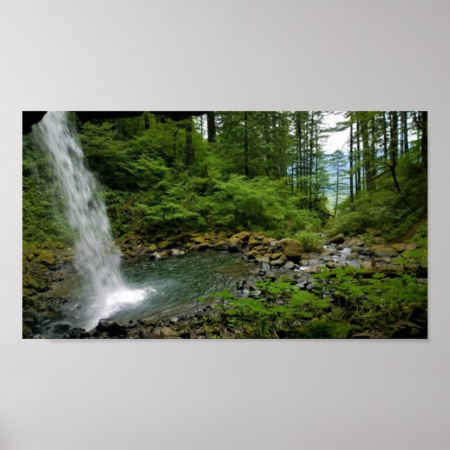 Affiche Ponytail Falls, Oregon (Devant)