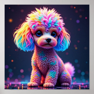 Affiche Poodle