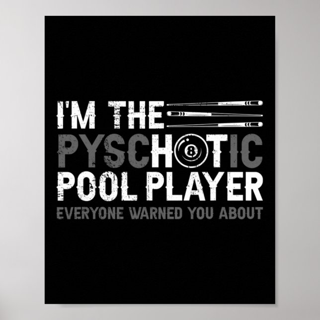 Affiche Pool Et Snooker Player7 (Devant)
