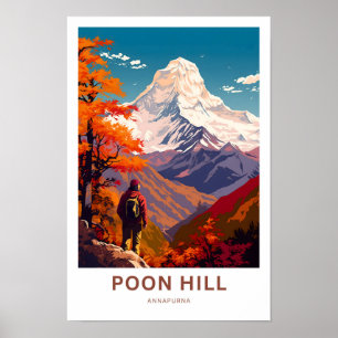 Affiche Poonhill Annapurna