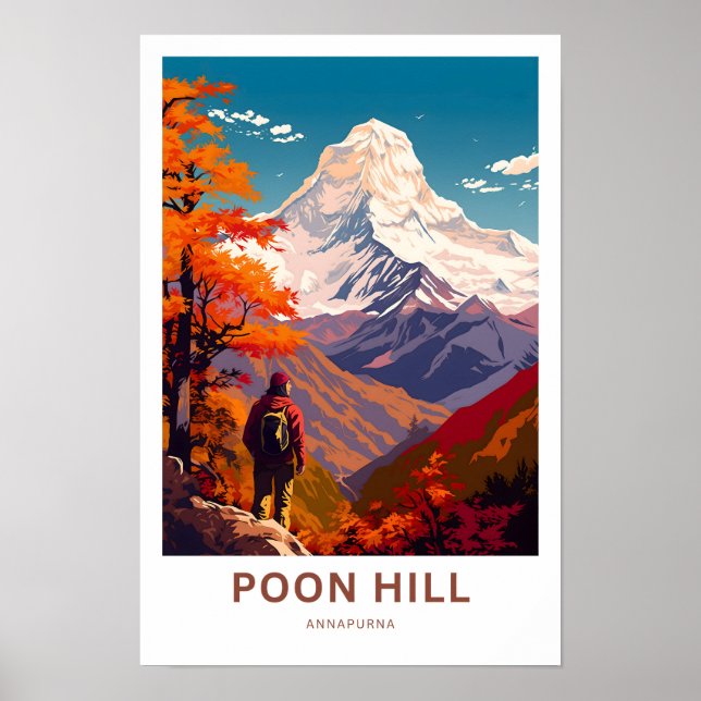 Affiche Poonhill Annapurna (Devant)