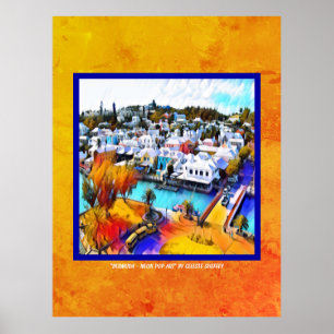 Affiche Pop Art Bermudes