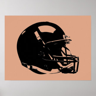 Affiche Pop Art Football Helmet