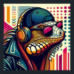 AFFICHE POP ART IGUANA 3<br><div class="desc">POP ART IGUANA</div>