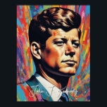 Affiche Pop Art Jack JFK John F. Kennedy<br><div class="desc">La collecte de cartes postales est-elle une passion pour vous? Ou est-ce quelque chose de très vieillot ? Pas pour les amateurs de cartes postales. C'est une habitude indispensable. De quelle autre manière est-il possible de laisser un souvenir qui est entièrement le vôtre que vos proches peuvent toucher ?</div>