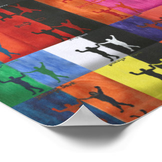 Affiche Pop art no.1 by Yeshaya Dank - unity & harmony