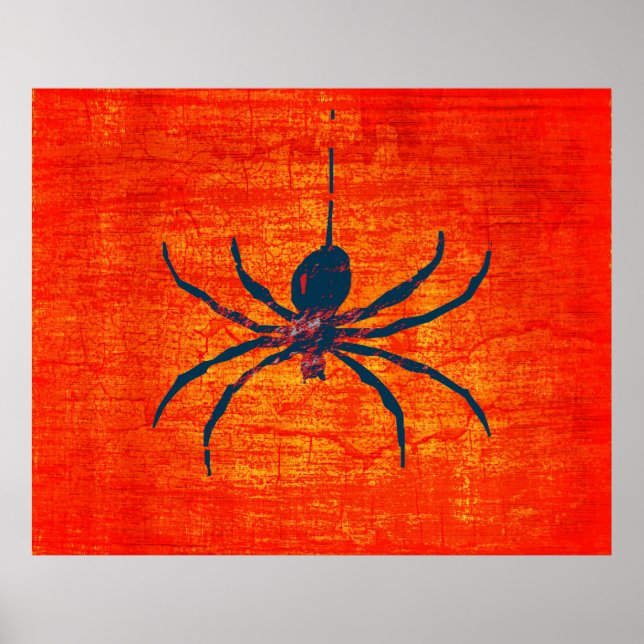 Affiche Pop Art Spider (Devant)