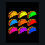 Affiche Pop Art Taco<br><div class="desc">Pop Art Taco</div>