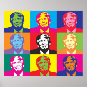 Affiche Pop Art Trump