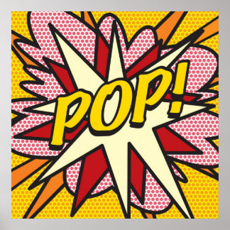 Affiche POP Comic Book Pop Art Cool Retro tendance