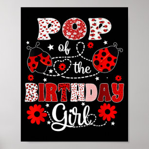 Affiche Pop de la fille d'anniversaire - Anniversaire de l