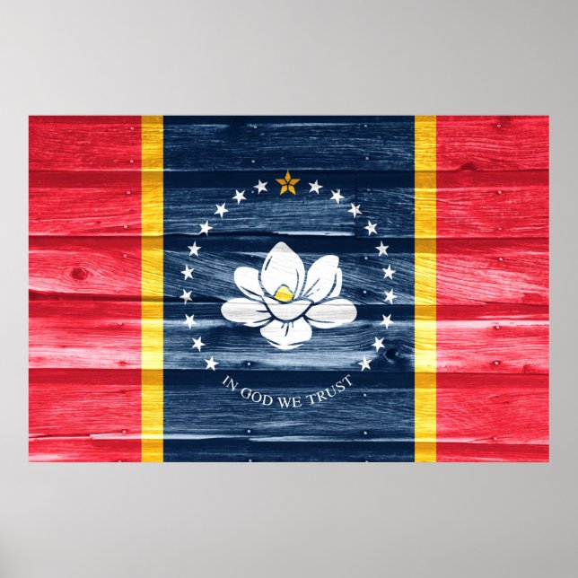 Affiche Pop d'État du Mississippi (Devant)