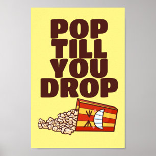 Affiche Pop personnalisable jusqu'à la suppression