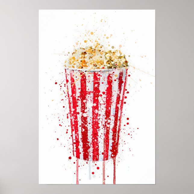 Affiche Popcorn (Devant)