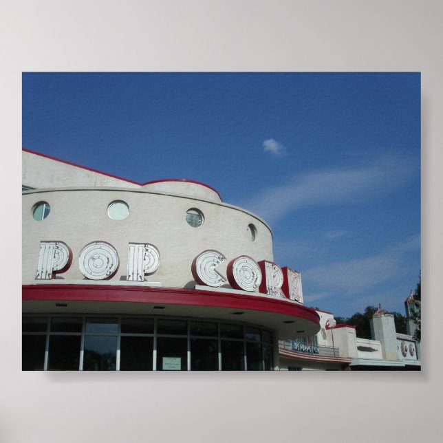 Affiche "Popcorn" (Devant)