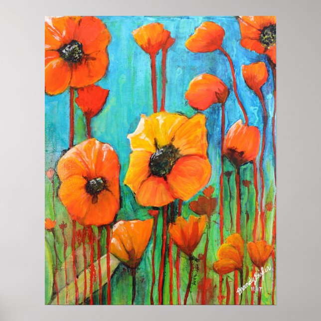 Affiche Poppies en été (Devant)