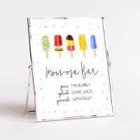 Popsicle Baby shower Maman Osa Bar