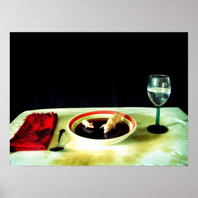 Affiche Porcs en soupe (Devant)