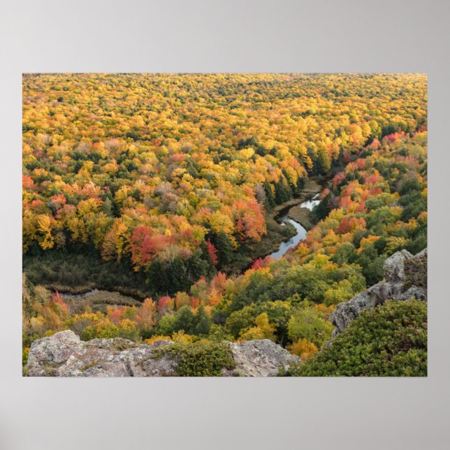 Affiche Porcupine Mountains Wilderness State Park (Devant)