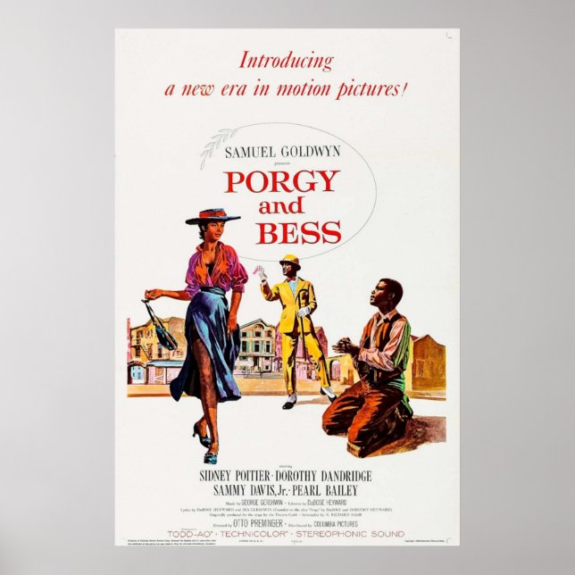 Affiche Porgy and Bess (Devant)