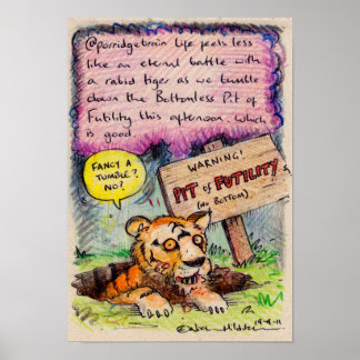 Affiche @porridgecerveau irkafirka print