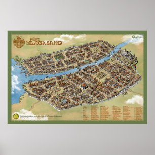 Affiche Port Blacksand : Ville des voleurs - Imprimer l'af