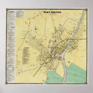 Affiche Port Chester, NY