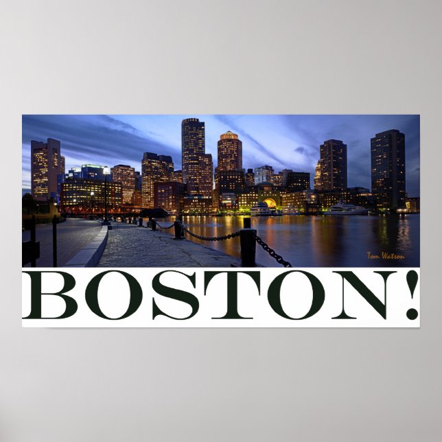 Affiche Port de Boston (Devant)