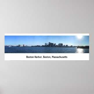 Affiche Port de Boston
