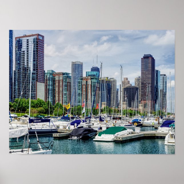 Affiche Port de Chicago (Devant)
