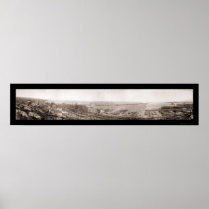 Affiche Port de Duluth MN Photo 1913