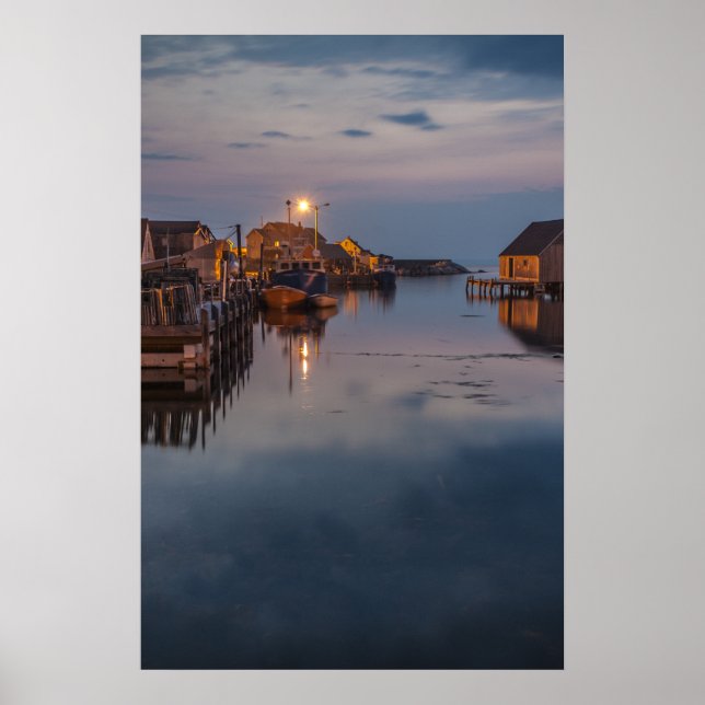 Affiche Port de Peggy's Cove (Devant)