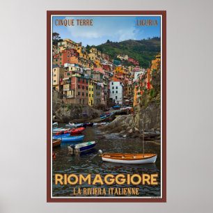 Affiche Port de Riomaggiore