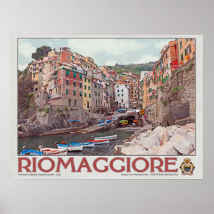 Affiche Port de Riomaggiore - sur White.jpg