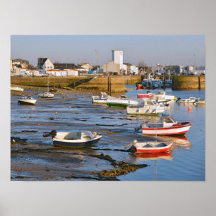 Affiche Port de Saint-Gilles-Croix-de-Vie en France