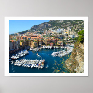 Affiche Port du Monaco