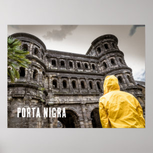 Affiche Porta Nigra à Trier Rhénanie Palatinat Allemagne