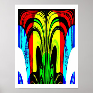 Affiche portail d'art de voyage