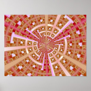 Affiche Portail de l'espace fractal