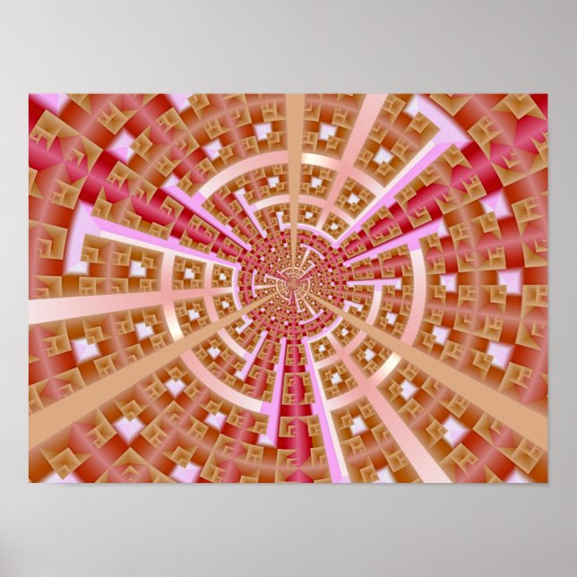 Affiche Portail de l'espace fractal (Devant)