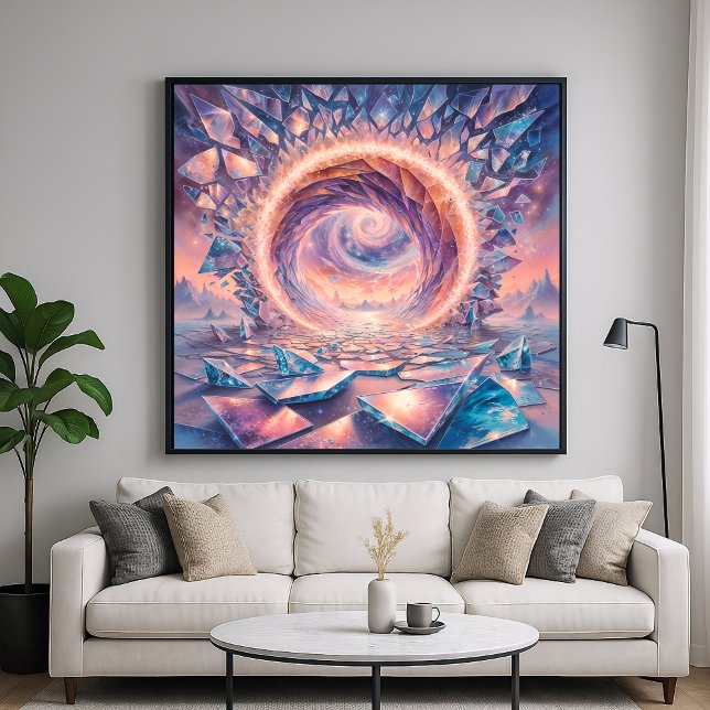 Affiche Portail Dimensional - Style d'illustration surréal (Créateur téléchargé)