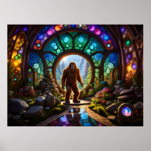 Affiche Portail Dimensionnel Sasquatch