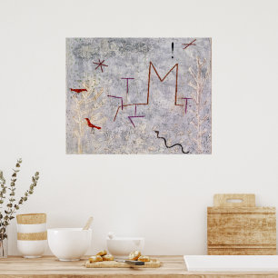 Affiche Porte de jardin K Paul Klee
