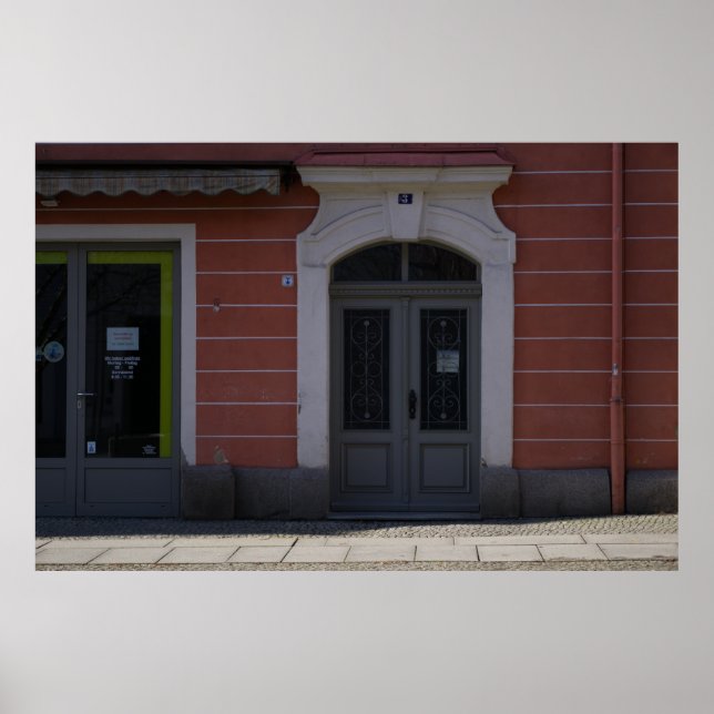 Affiche Porte de la Vieille Maison (Devant)