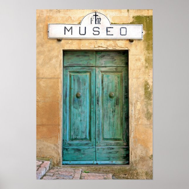 Affiche Porte de museo Weathed (Devant)