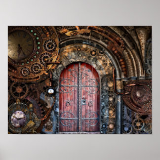 Affiche Porte de temps