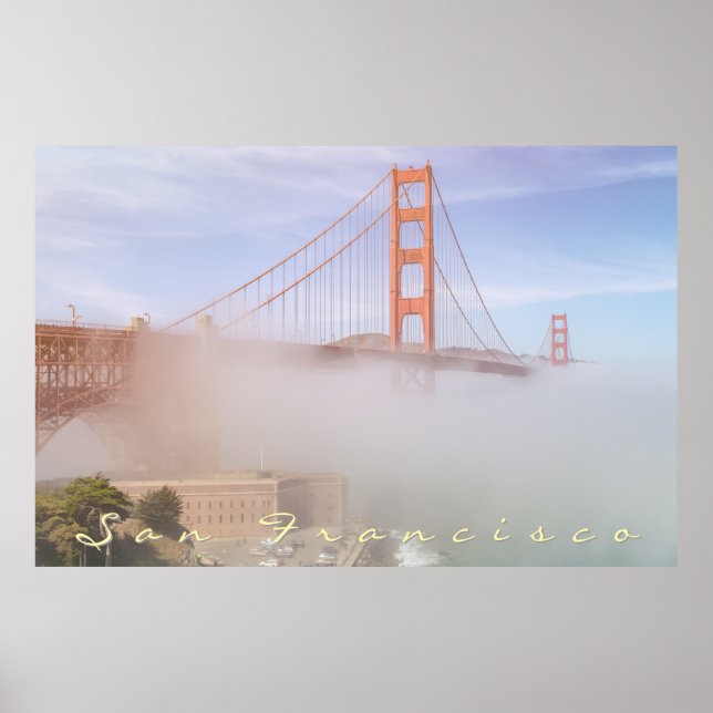 Affiche Porte d'or et brouillard (Devant)