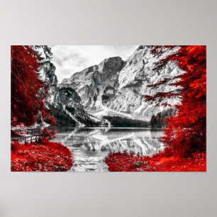 Affiche Porte du Ciel : Couleur rouge