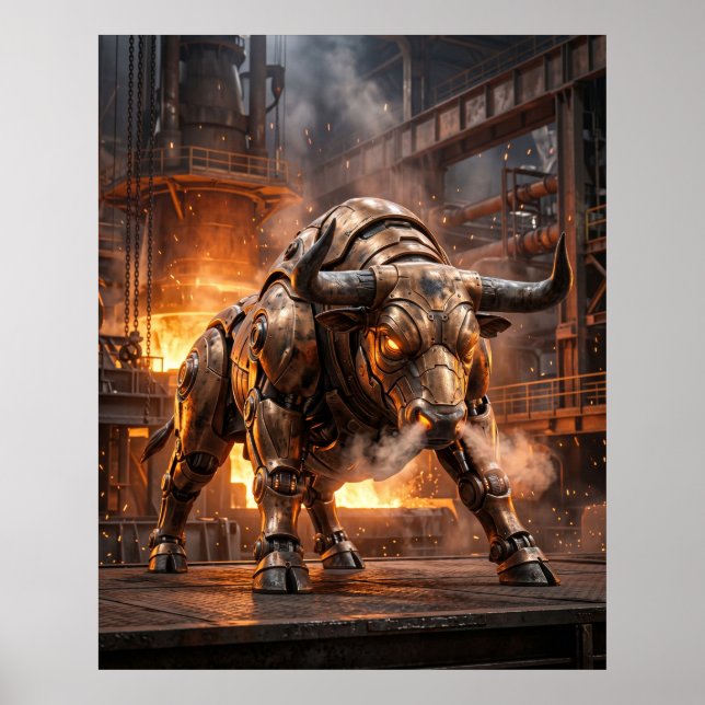 Affiche Porte du Taureau de bronze (Devant)