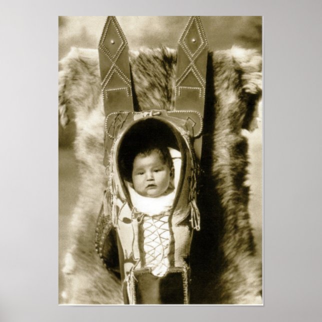 Affiche Porte-enfant Comanche (Devant)